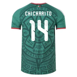 chicharito mexico 26/27 authentic home jersey