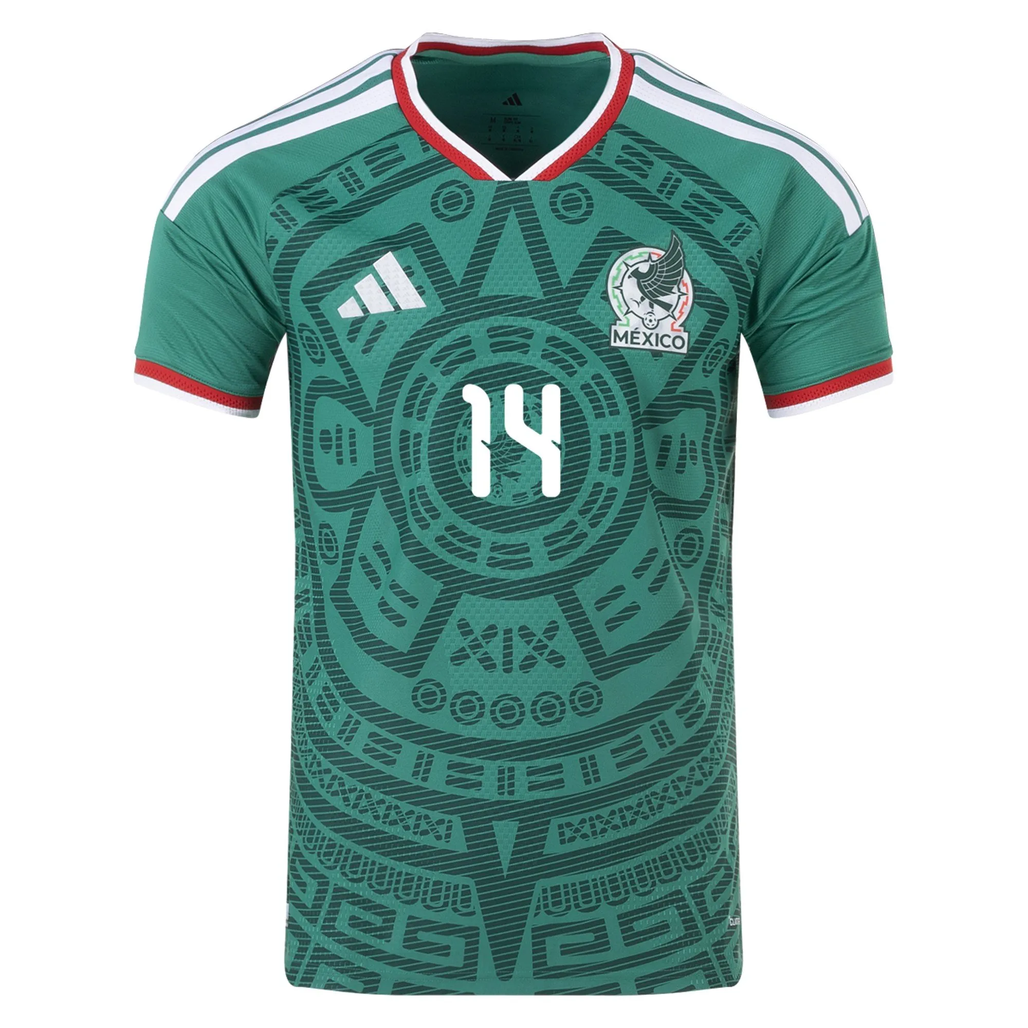chicharito mexico 26/27 authentic home jersey