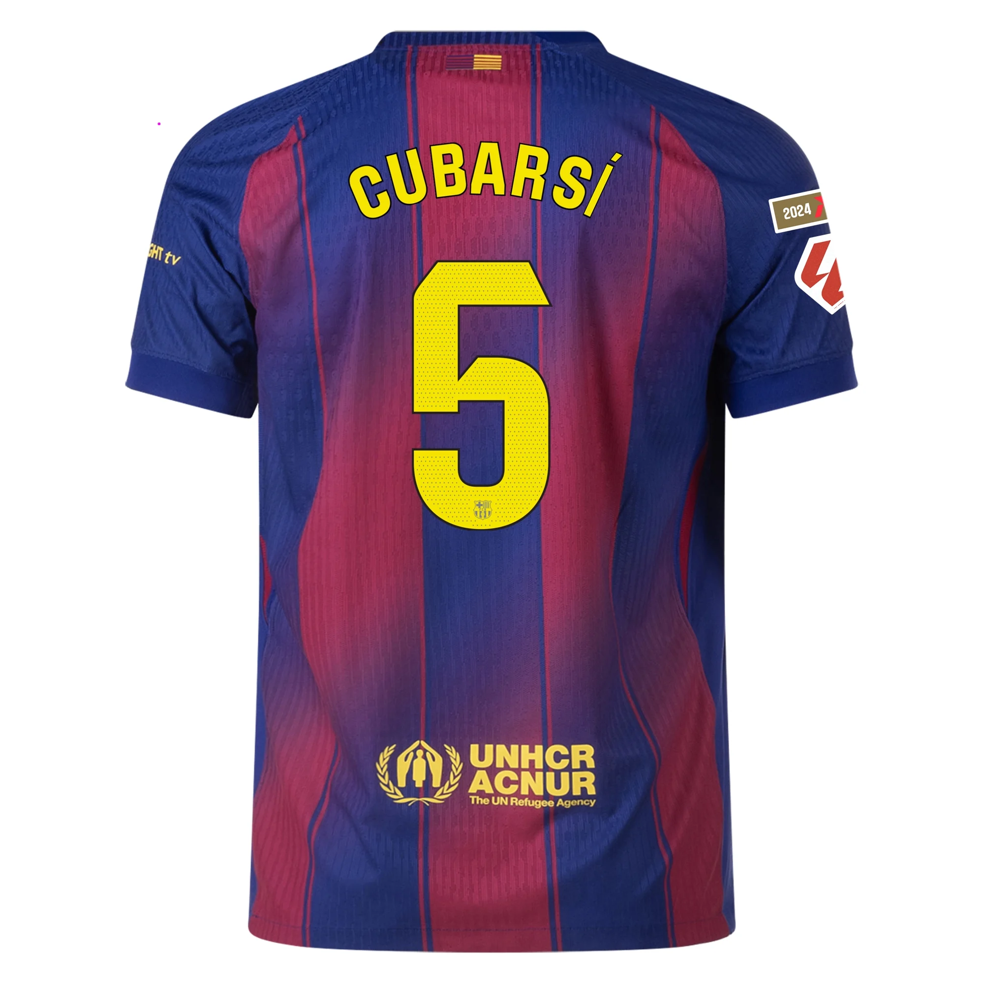 Pau Cubarsí Barcelona 2025/2026 Authentic Home Jersey