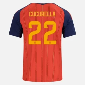 marc cucurella spain 26/27 home jersey