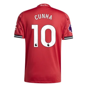 Matheus Cunha Manchester United 2025/26 Authentic Home Jersey