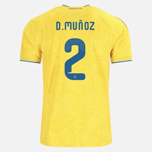daniel muñoz colombia 26/27 home jersey