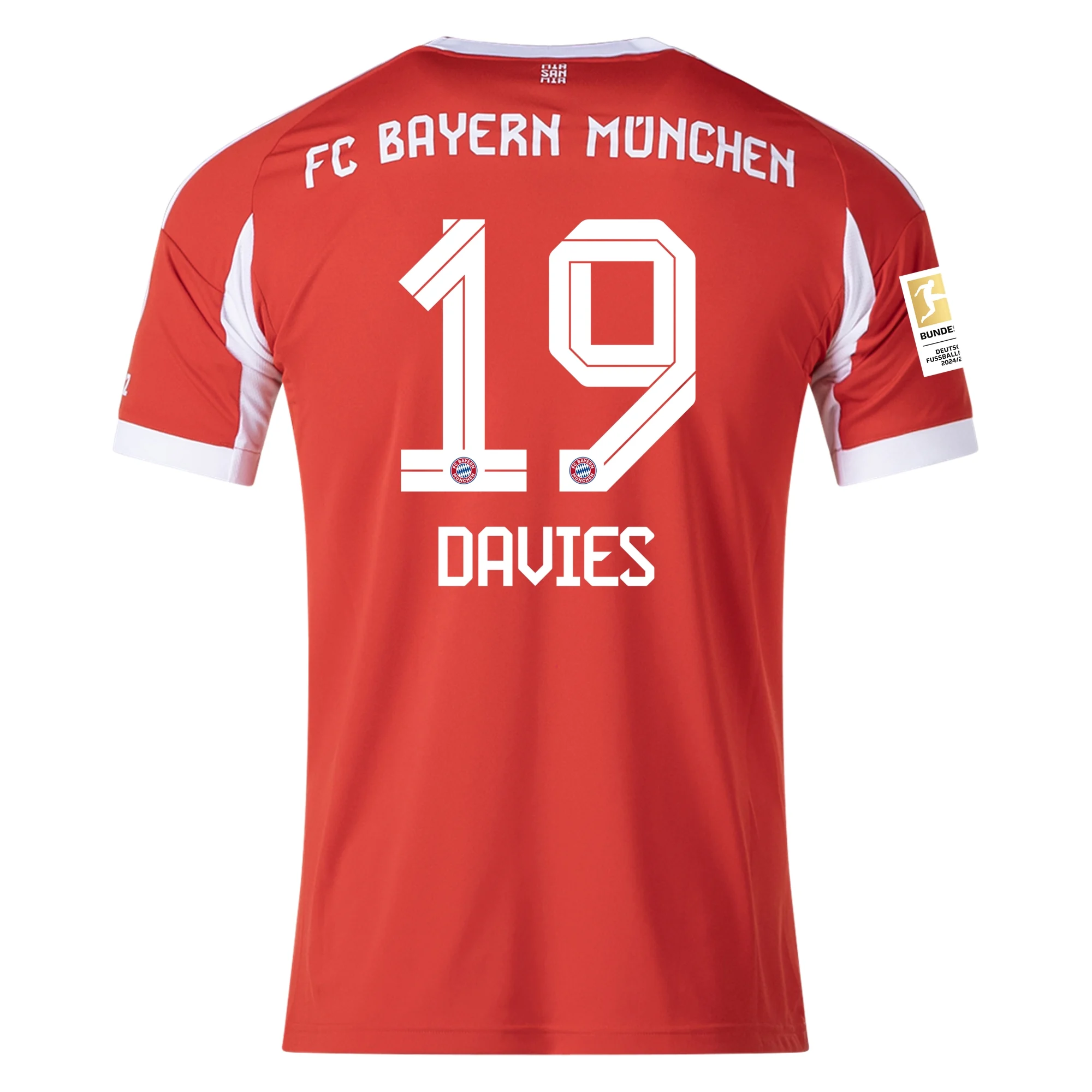 Alphonso Davies Bayern Munich 2025/2026 Home Jersey
