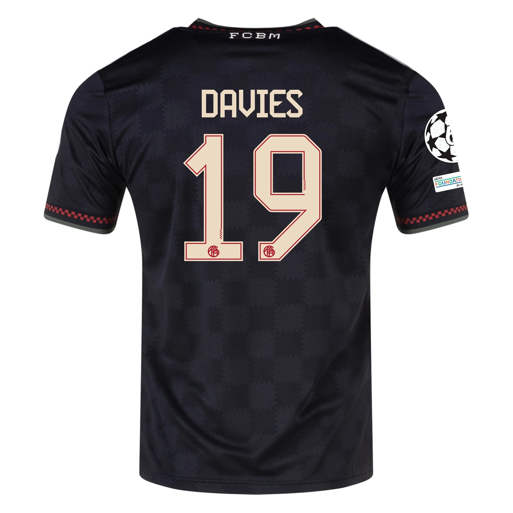 Alphonso Davies Bayern Munich 2025/2026 Third Jersey