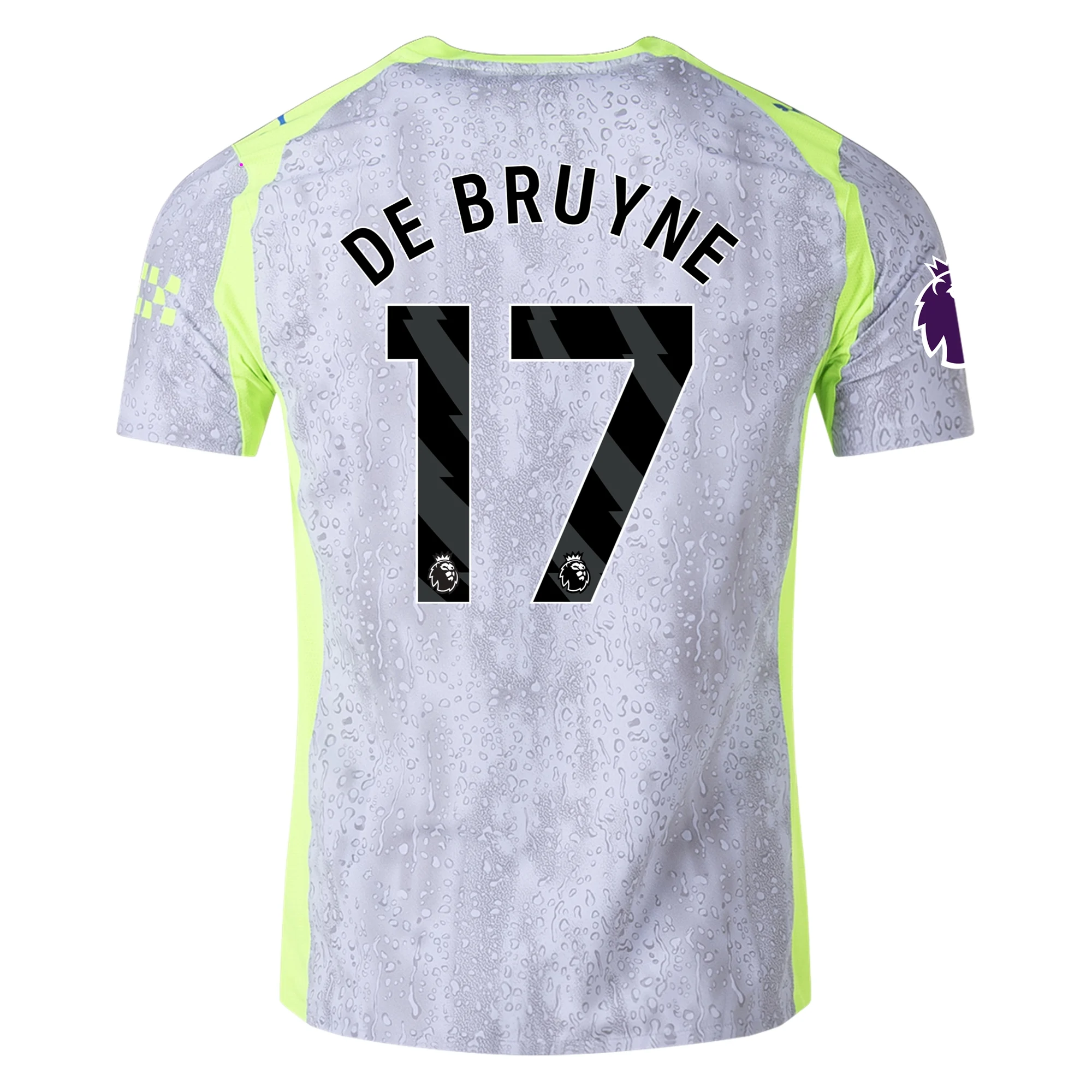Kevin De Bruyne Manchester City 2025/2026 Authentic Third Jersey