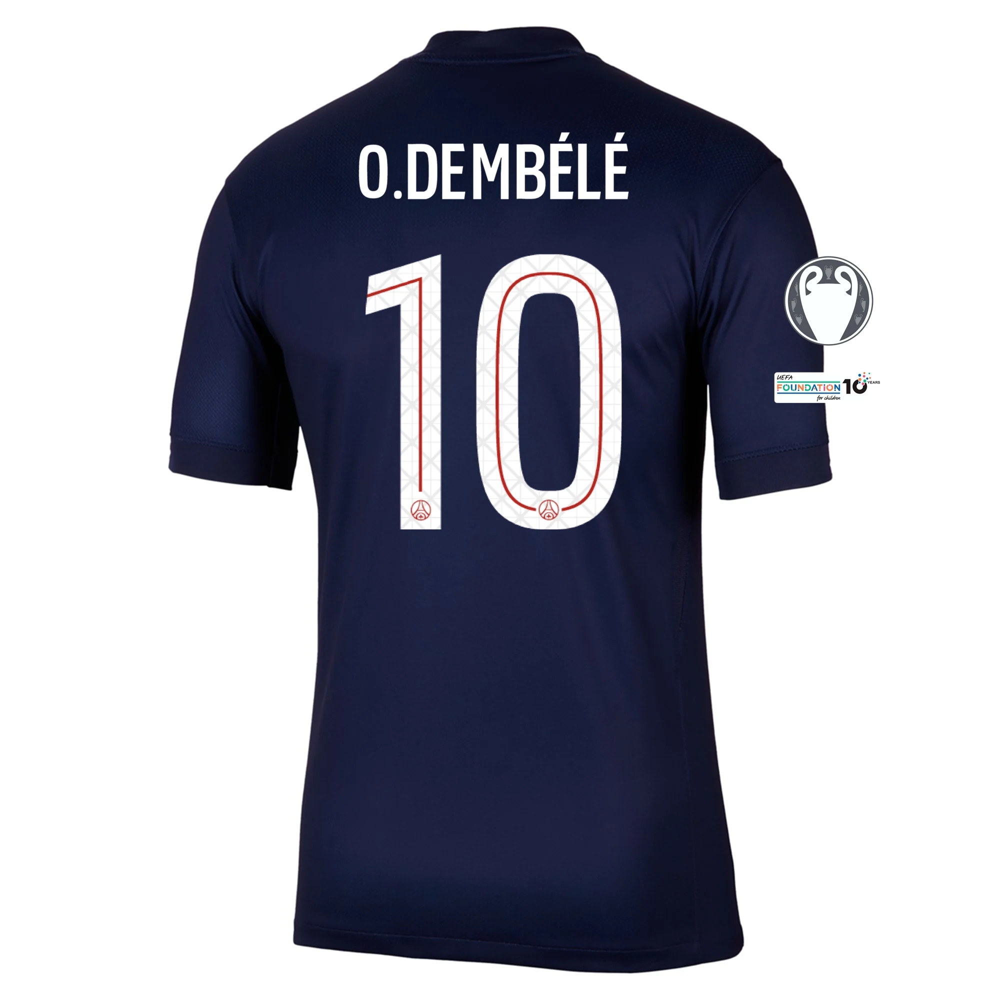 Ousmane Dembélé PSG 2025/2026 UCL Home Jersey