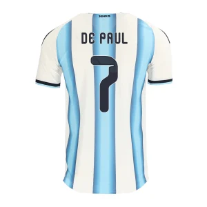 Rodrigo De Paul Argentina 2026/27 Authentic Home Jersey