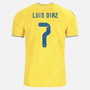 luis díaz colombia 26/27 authentic home jersey