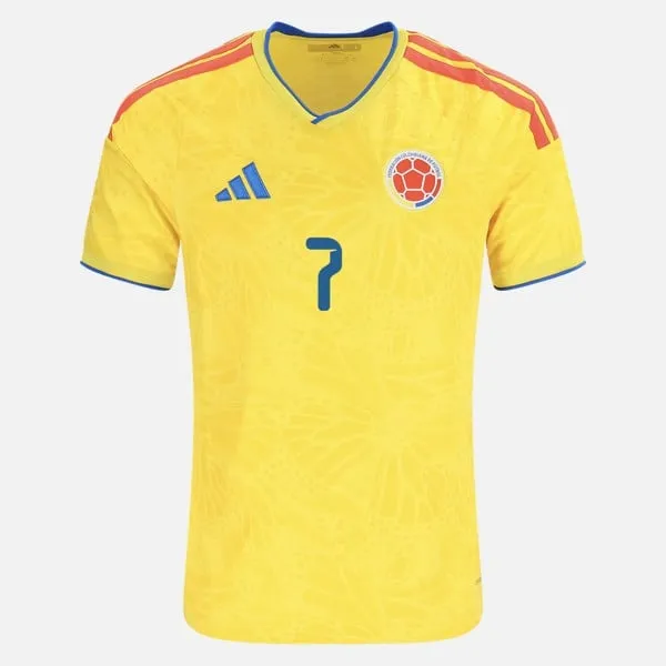 luis díaz colombia 26/27 home jersey