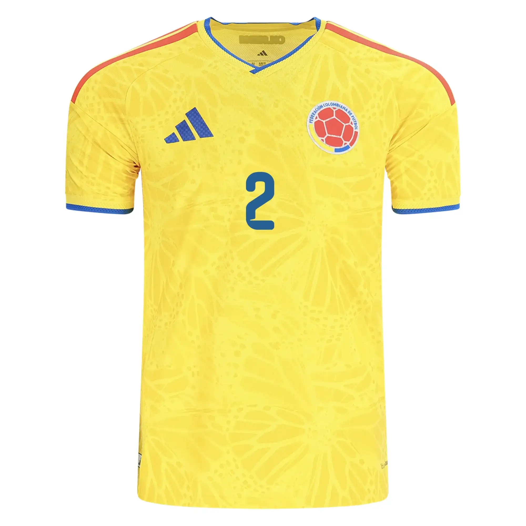 Daniel Muñoz Colombia 2026/27 Authentic Home Jersey - Image 2