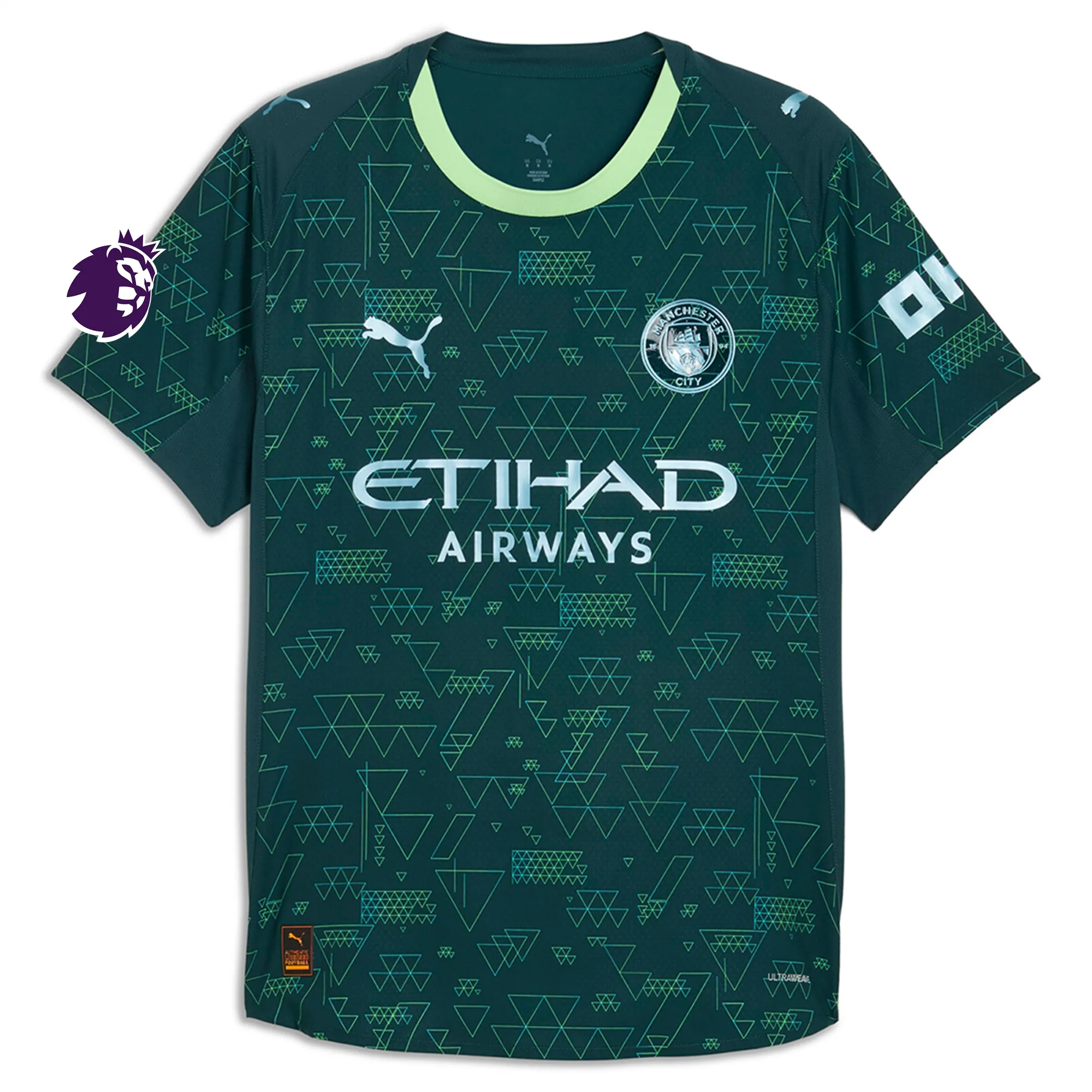 Jérémy Doku Manchester City 2025/26 Authentic Fourth Jersey - Image 2