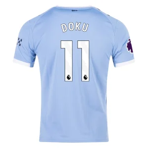 Jérémy Doku Manchester City 2025/26 Home Jersey