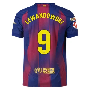 Robert Lewandowski Barcelona 2025/2026 Authentic Home Jersey