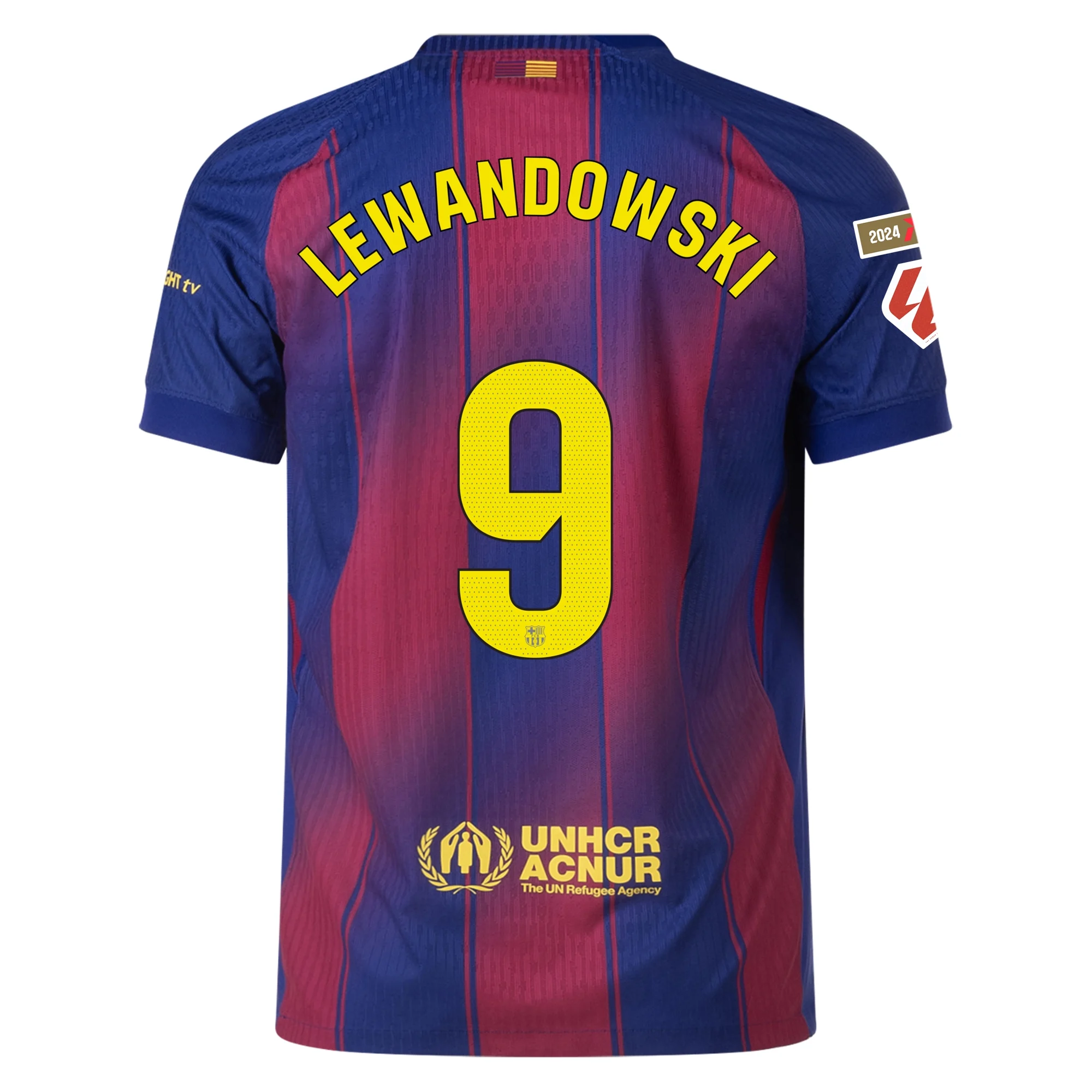 Robert Lewandowski Barcelona 2025/2026 Authentic Home Jersey