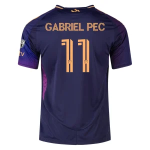 Gabriel Pec LA Gala x y 2025 Authentic Away Jersey
