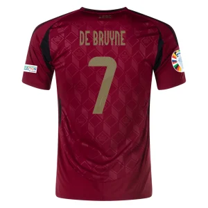 Kevin De Bruyne Belgium 2024/25 Home Jersey