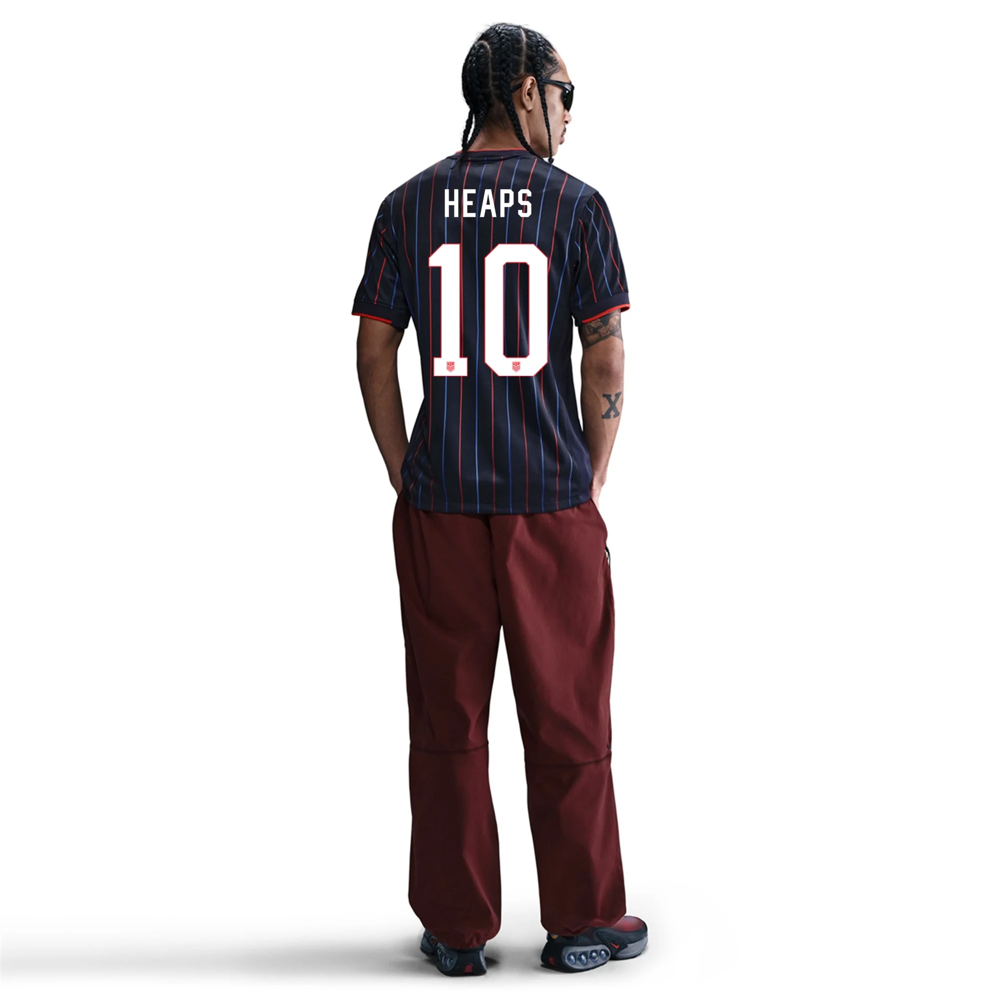 Lindsey Heaps USWNT 2025 Away Jersey