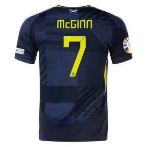 John Mcginn Scotland 2024/25 Home Jersey