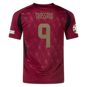 Leandro Trossard Belgium 2024/25 Authentic Home Jersey