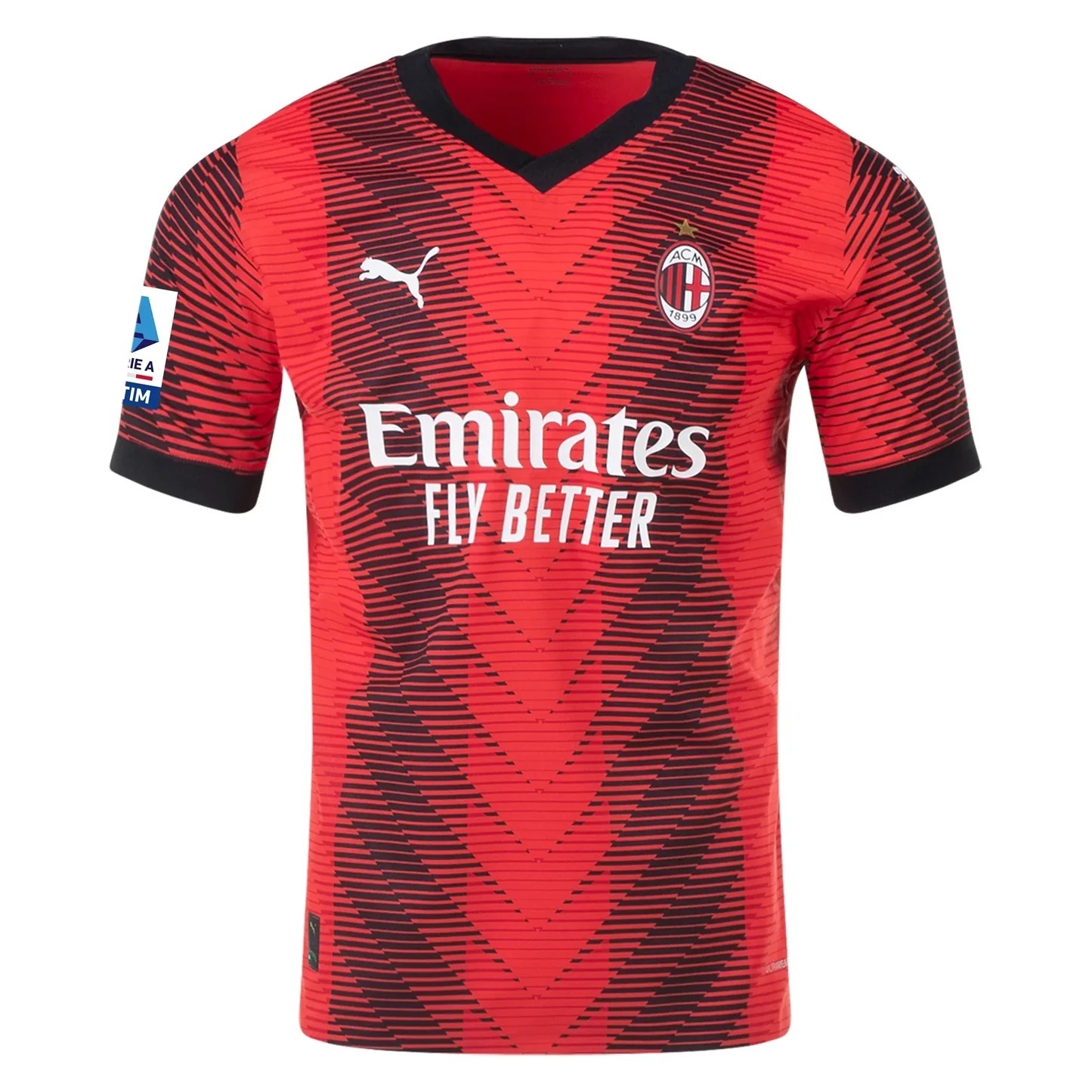 Theo Hernández AC Milan 23/24 Home Jersey - Image 2