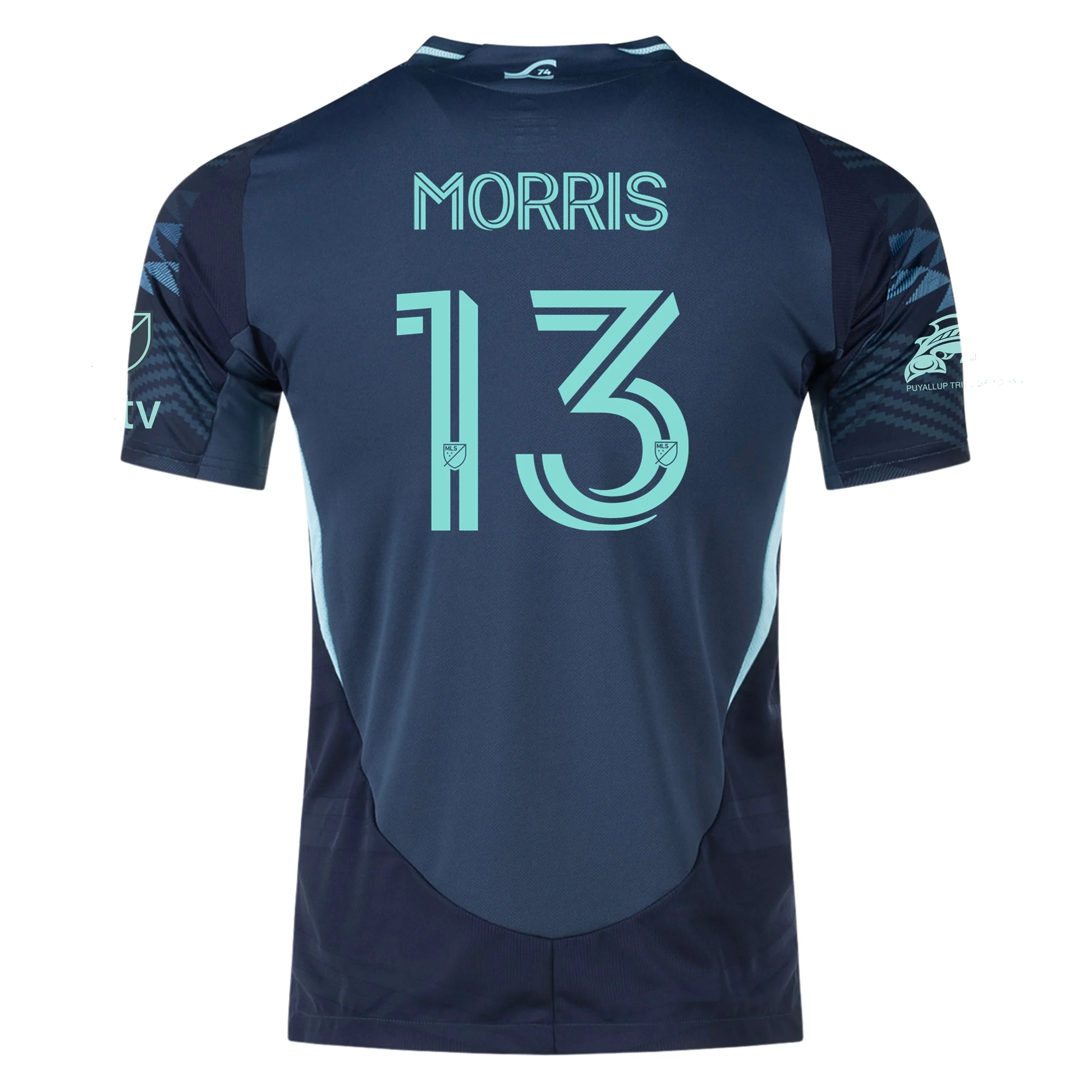 Jordan Morris Seattle Sounders 2025 Authentic Away Jersey