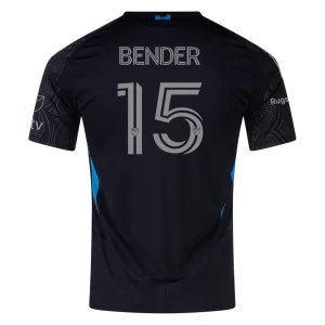 Ben Bender Charlotte FC 2025 Authentic Away Jersey