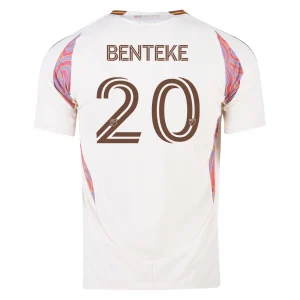 Christian Benteke DC United 2025 Authentic Away Jersey