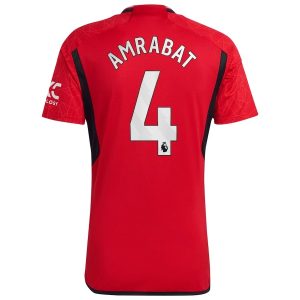 Sofyan Amrabat Manchester United Home Jersey 2023/24