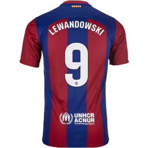 Robert Lewandowski Barcelona 23/24 Home Jersey