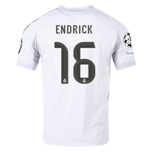 Endrick Real Madrid 2025/2026 Authentic Home Jersey