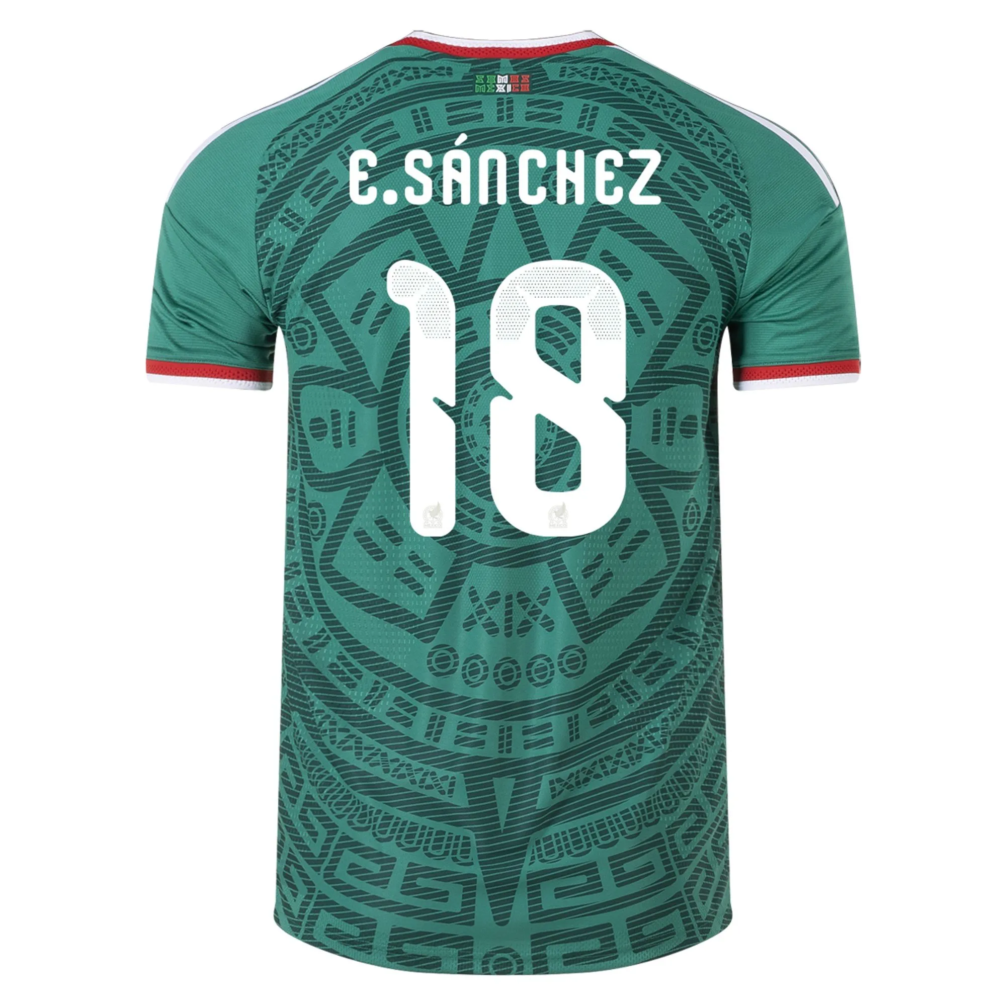 Érick sánchez mexico 26/27 authentic home jersey