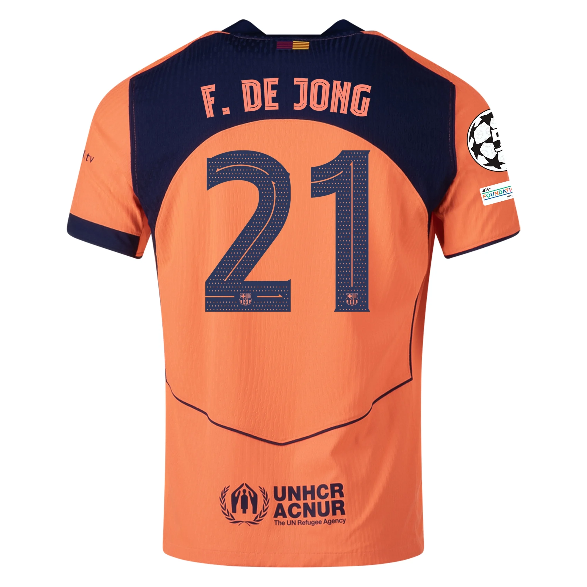 Frenkie de Jong Barcelona 2025/2026 Authentic Third Jersey