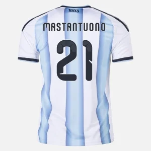 franco mastantuono argentina 26/27 home jersey