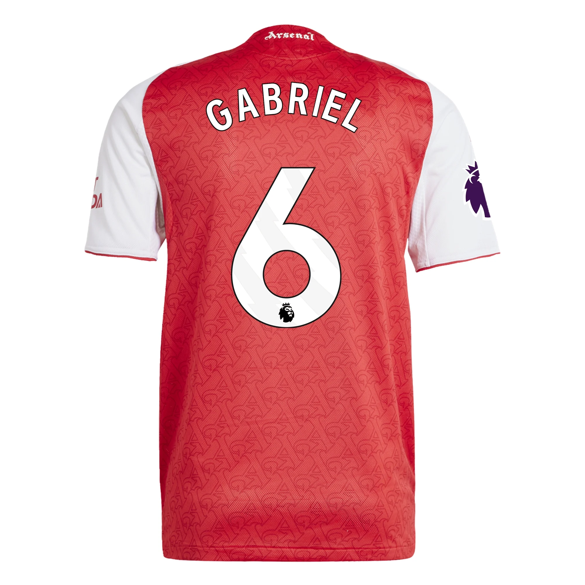 Gabriel Magalhães Arsenal 2025/2026 Authentic Home Jersey