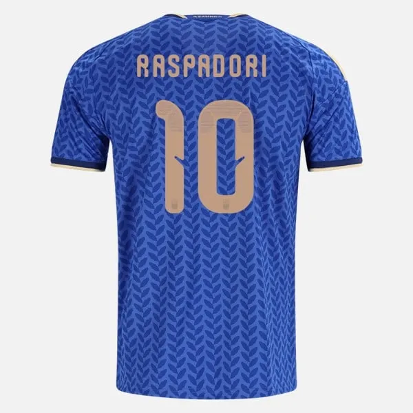 Giacomo Raspadori Italy 26/27 Home Jersey