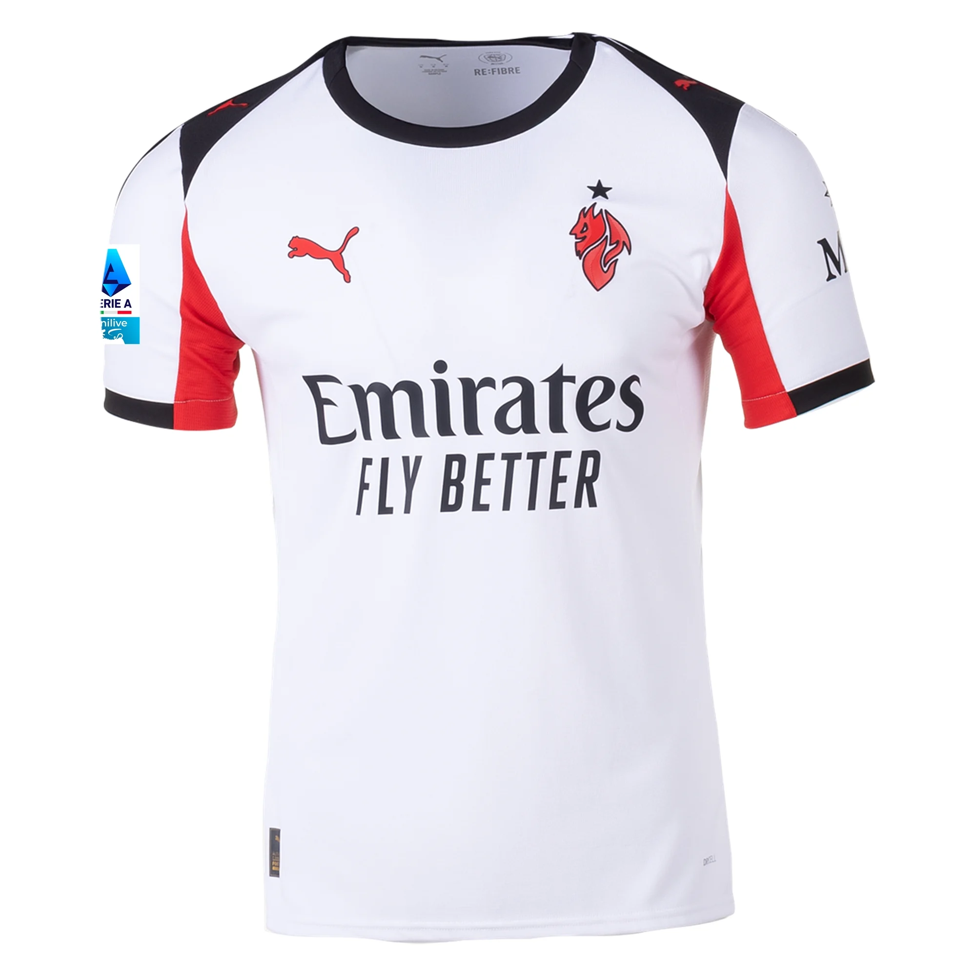 Santiago Giménez AC Milan 2025/2026 Away Jersey - Image 2