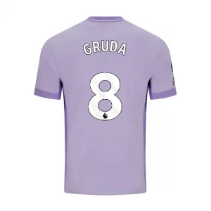 Brajan Gruda Brighton 2025/26 Away Jersey