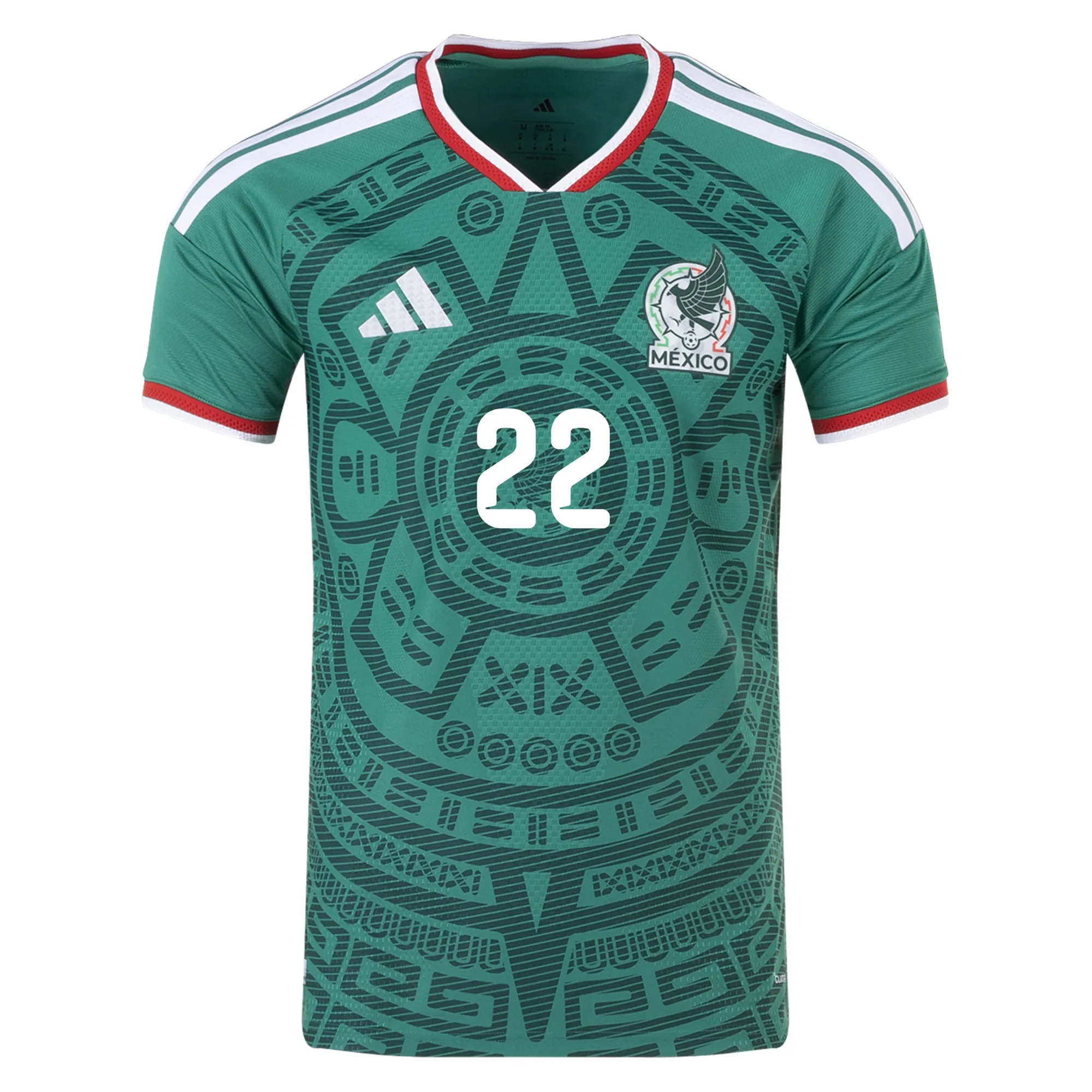 Hirving Lozano Me x ico 2026/27 Authentic Home Jersey - Image 2