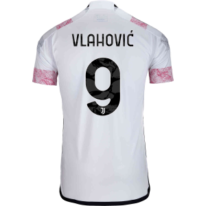 Dusan Vlahovic Juventus 23/24 Away Jersey