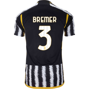 Gleison Bremer Juventus 23/24 Home Jersey