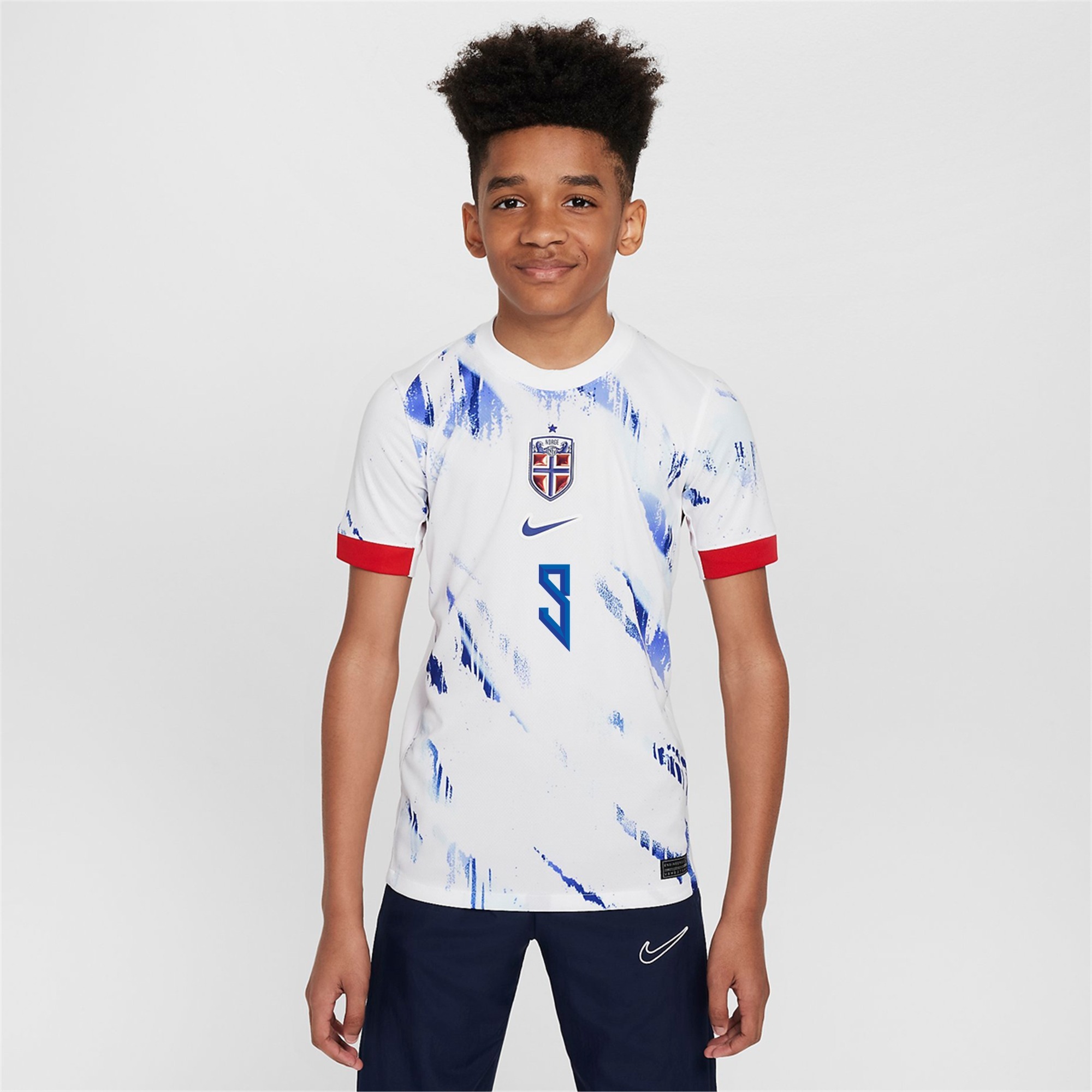 Erling Haaland Norway 2024/25 Youth Away Jersey - Image 2