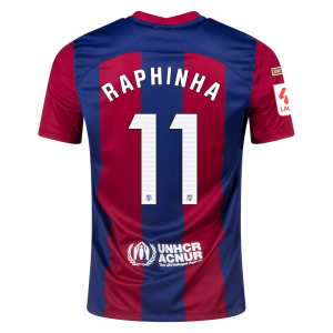 Raphinha Barcelona 23/24 Home Jersey