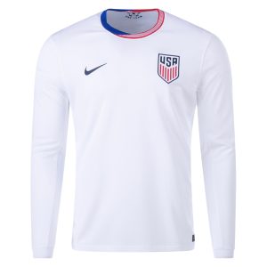 USMNT 2024/25 Long Sleeve Home Jersey