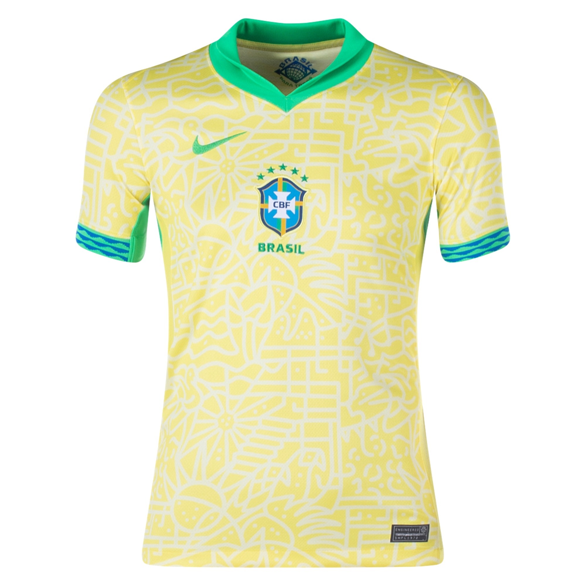 Brazil 2024/25 Youth Home Jersey