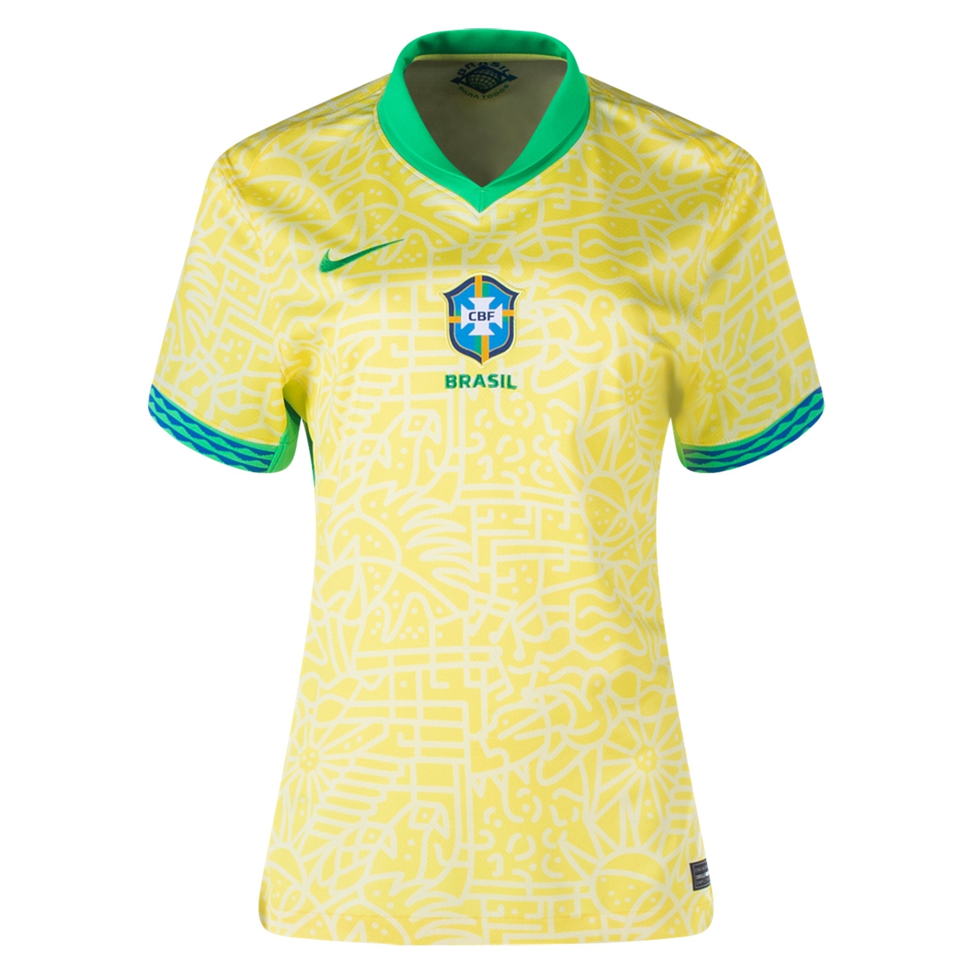 Brazil 2024/25 Women's Home Jersey