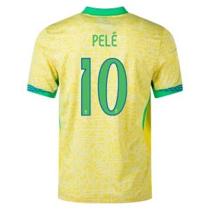 Pelé Brazil 2024/25 Authentic Home Jersey (Legends Players)