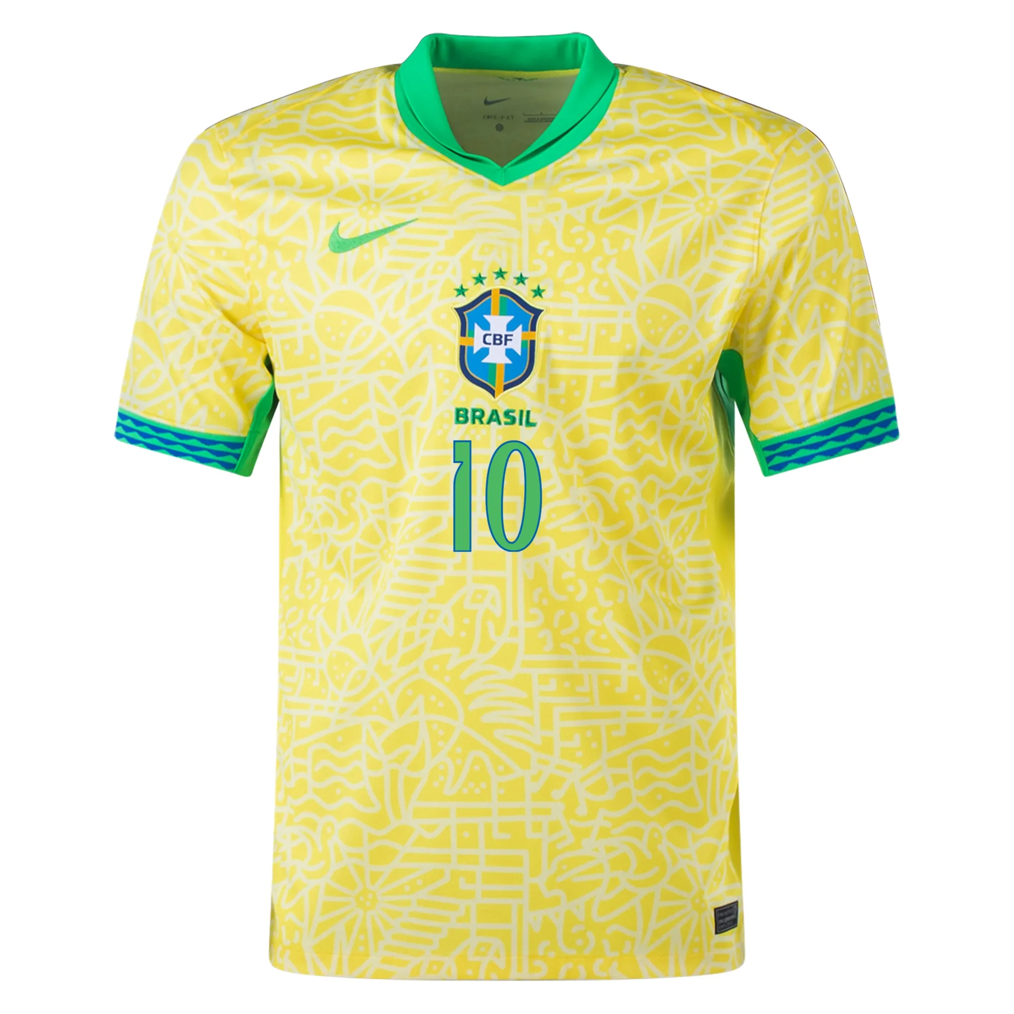 Pelé Brazil 2024/25 Authentic Home Jersey (Legends Players) - Image 2