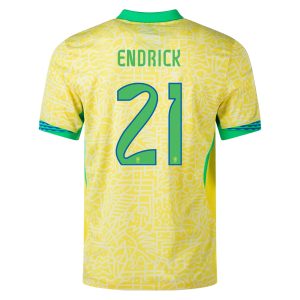 Endrick Brazil 2024/25 Authentic Home Jersey