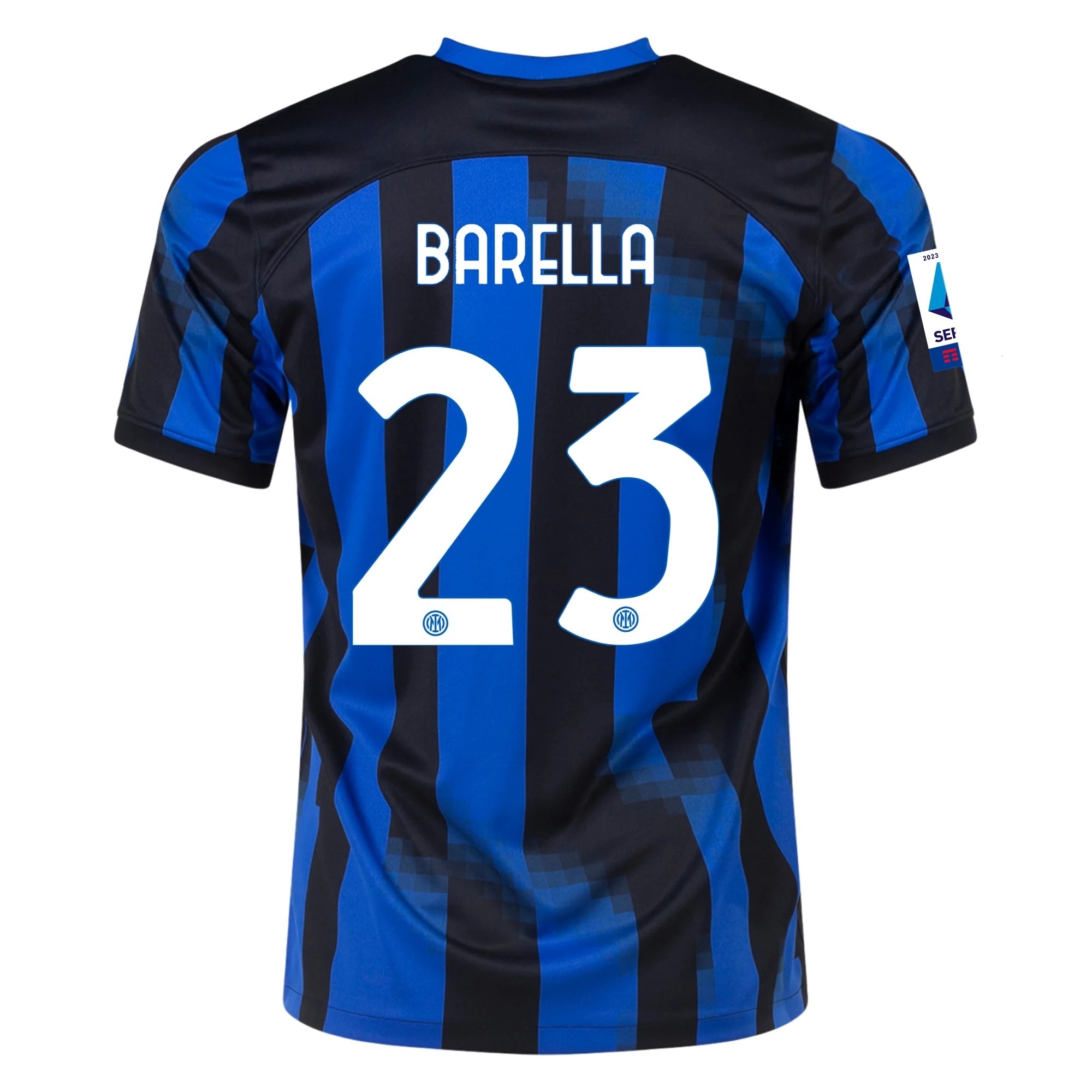 Nicolò Barella Inter Milan 23/24 Home Jersey