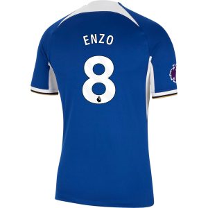 Enzo Fernández Chelsea 23/24 Home Jersey